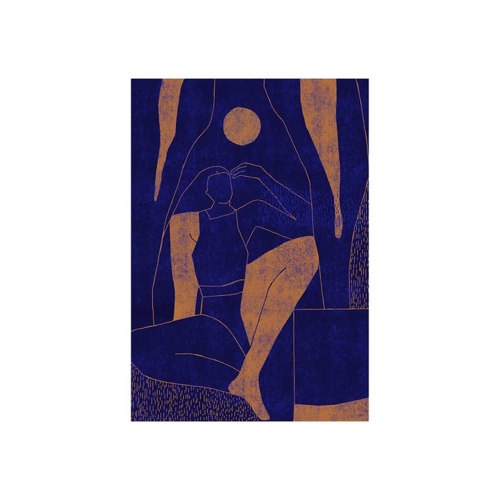Mujer y Calor 01 poster  - 50x70 cm - Paper Collective