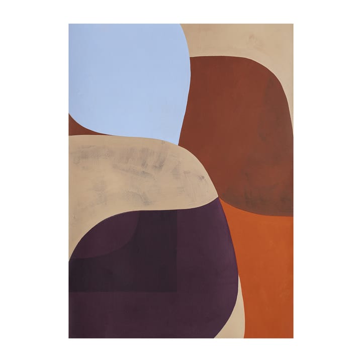 Painted Shapes 02 poster - 70x100 cm - Paper Collective