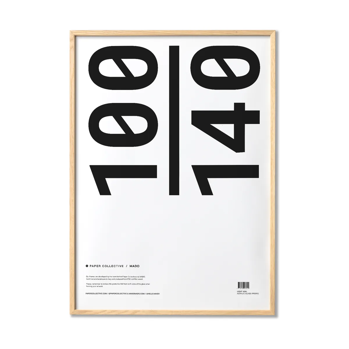 Paper Collective Paper Collective ram plexiglas-ask 100x140 cm