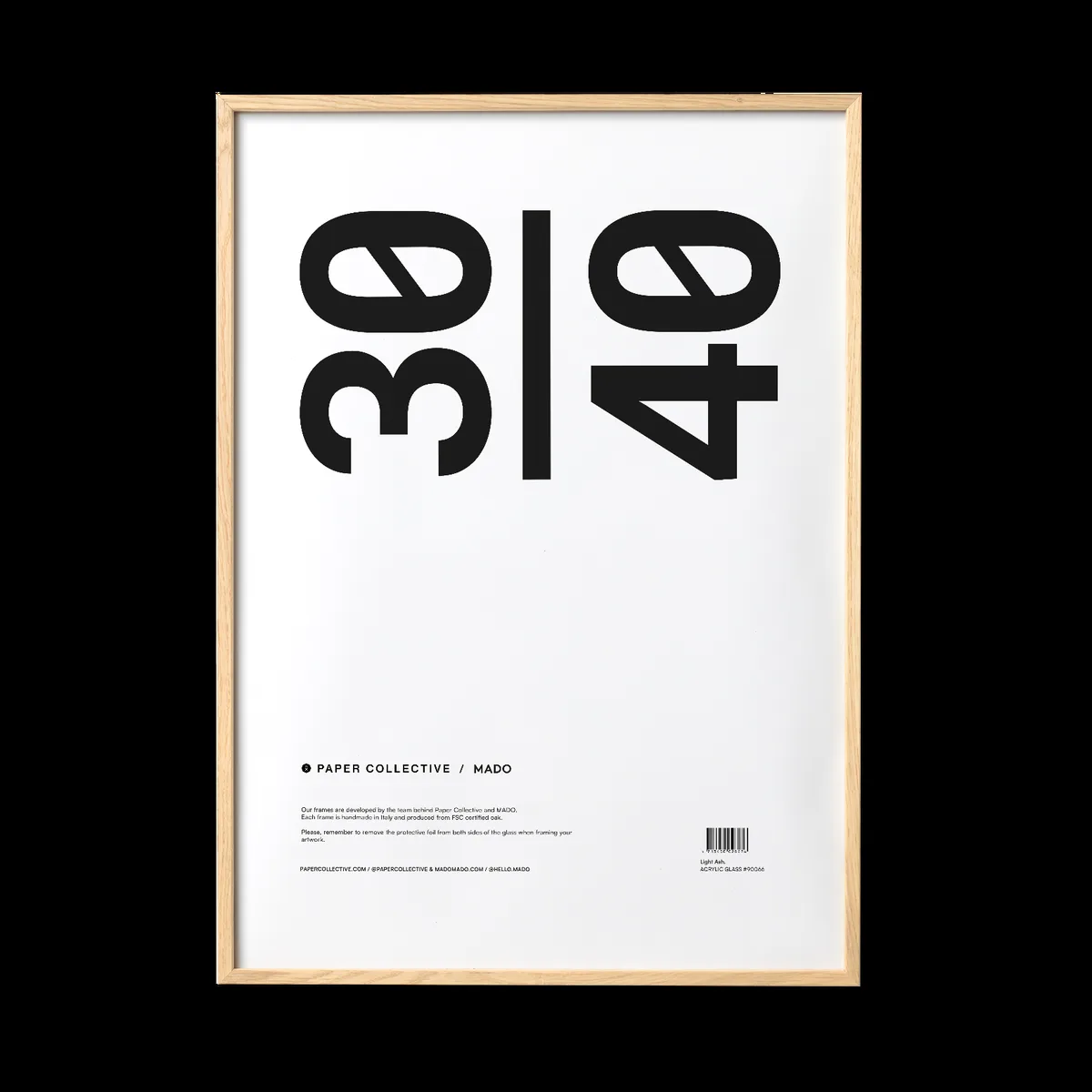 Paper Collective Paper Collective ram plexiglas-ask 30x40 cm