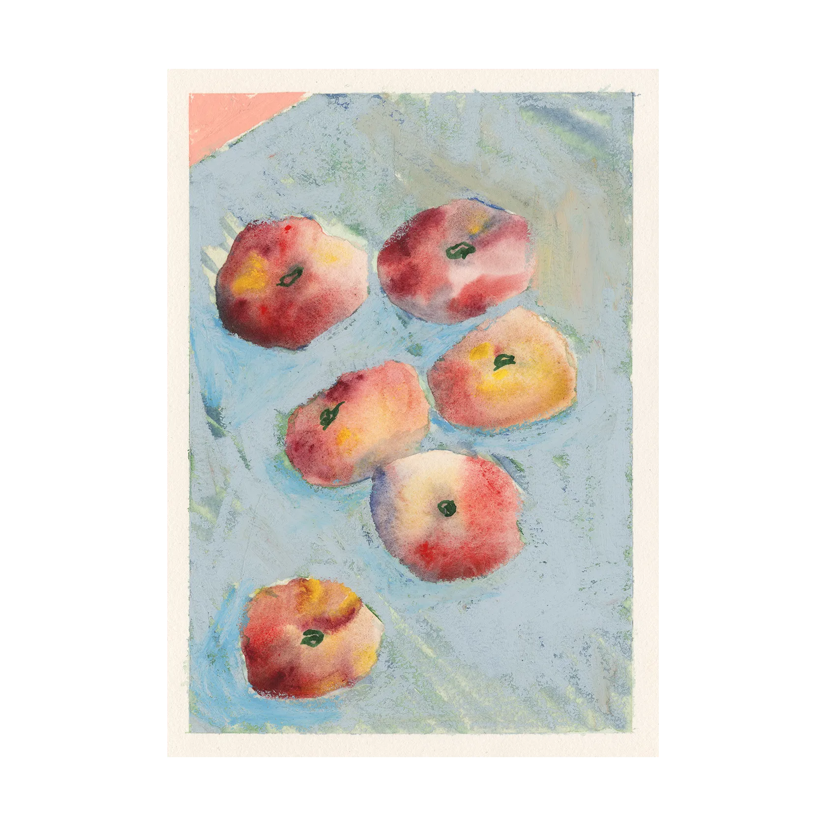 Peaches poster, 50x70 cm Paper Collective