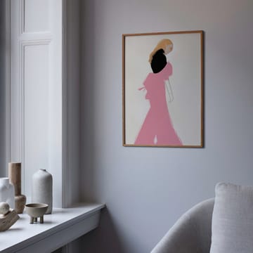 Pink Dress poster - 30x40 cm - Paper Collective