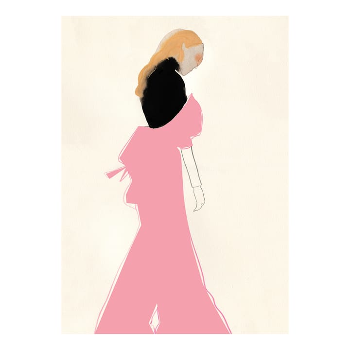 Pink Dress poster - 50x70 cm - Paper Collective