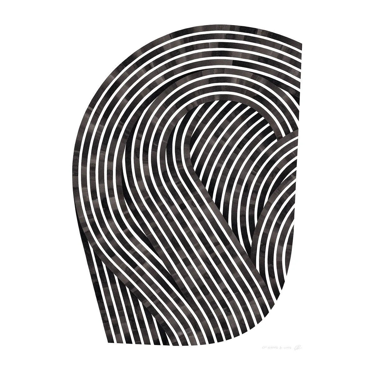 Paper Collective Quantum Fields 01 poster 70x100 cm