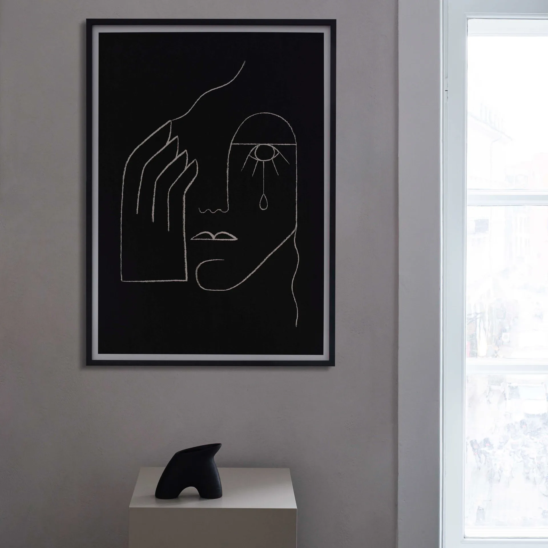 Single Tear poster, 30x40 cm Paper Collective