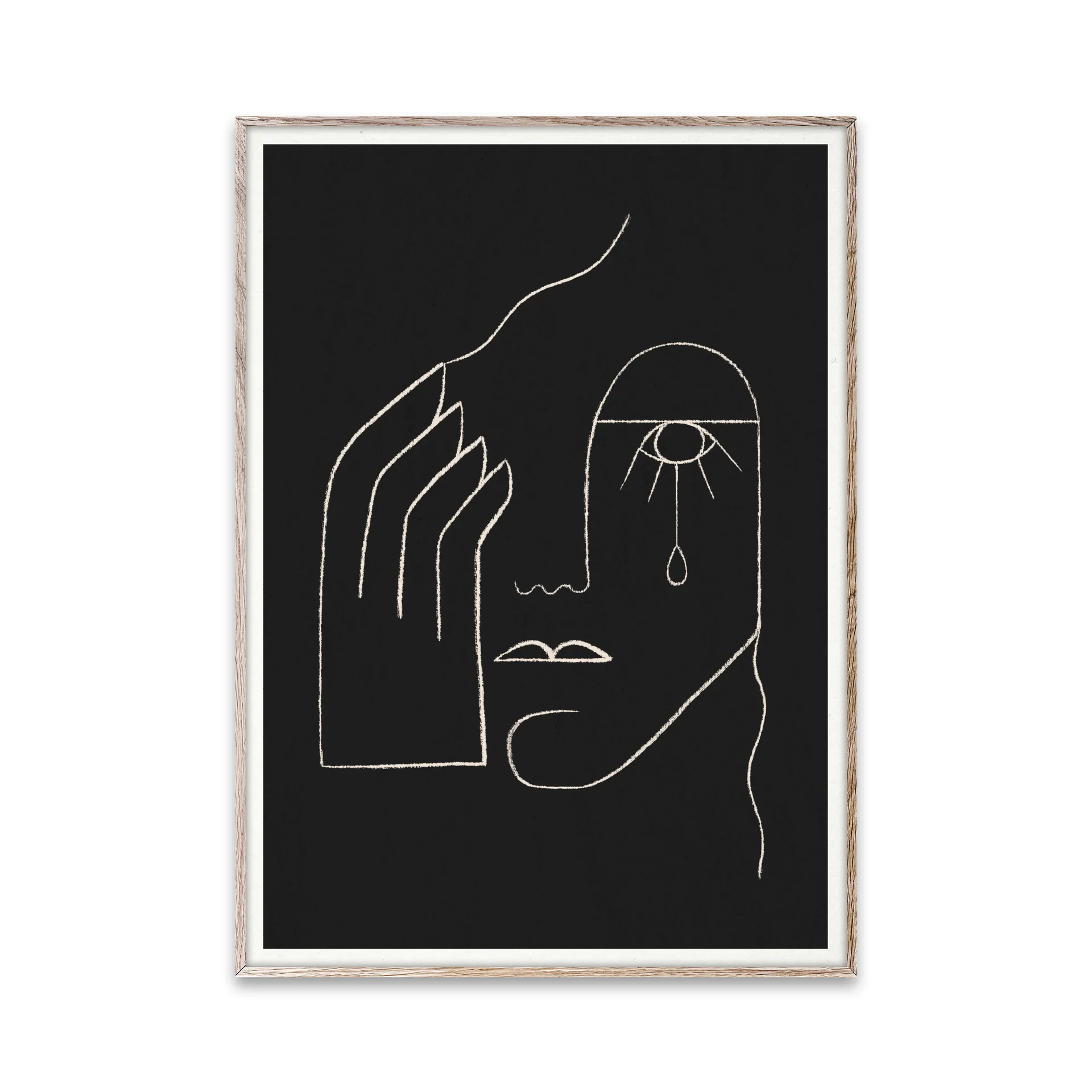 Single Tear poster, 30x40 cm Paper Collective