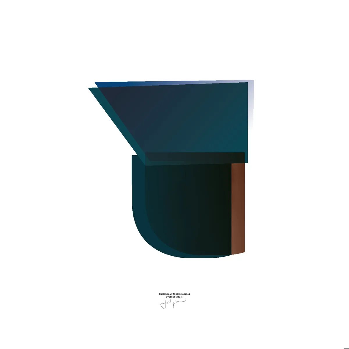 Paper Collective Sketchbook Abstract 03 poster 30x40 cm