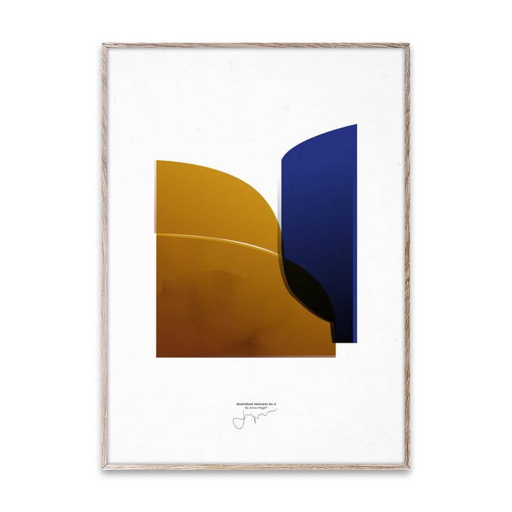 Sketchbook Abstract 04 poster, 50x70 cm Paper Collective