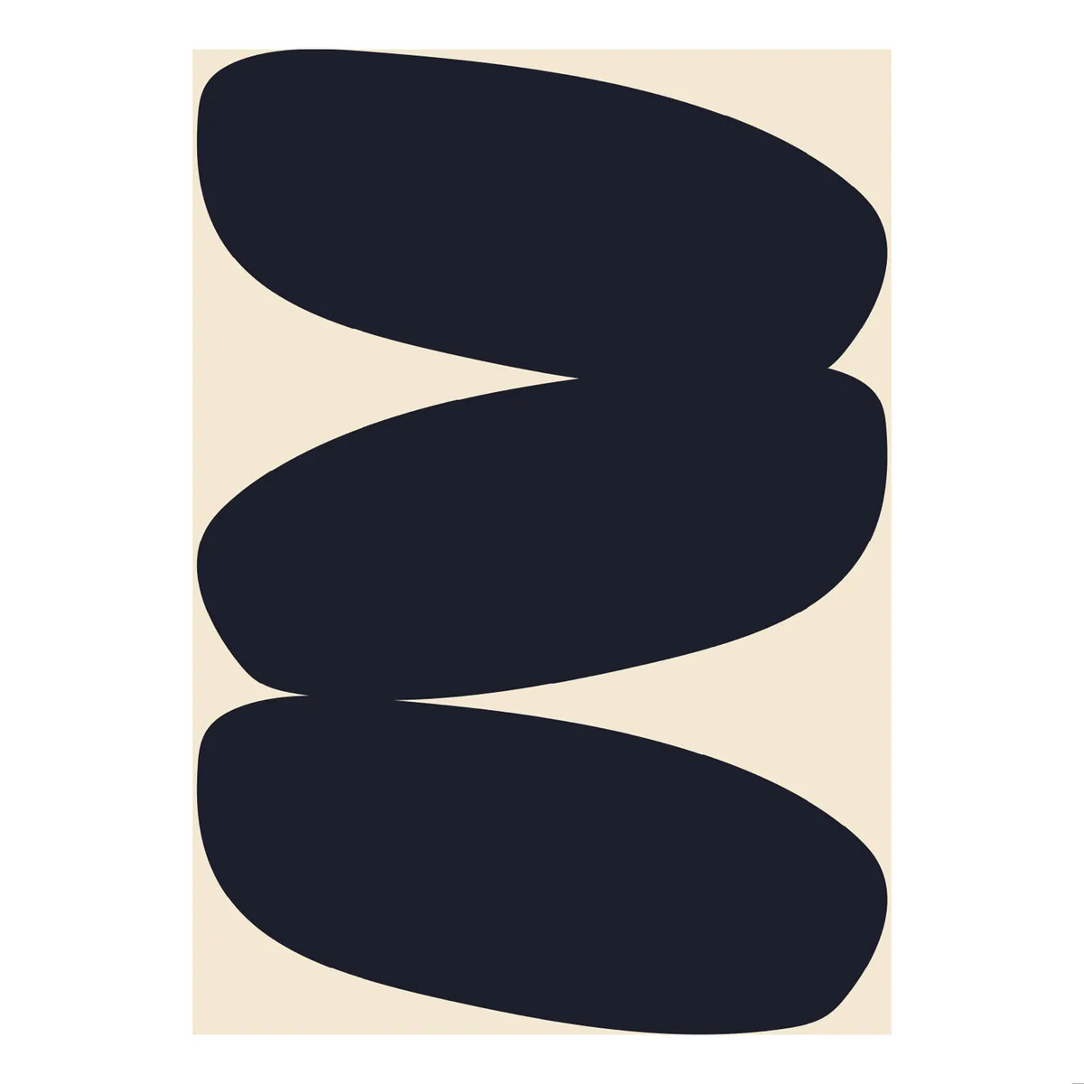 Paper Collective Solid Shapes 01 poster 50x70 cm