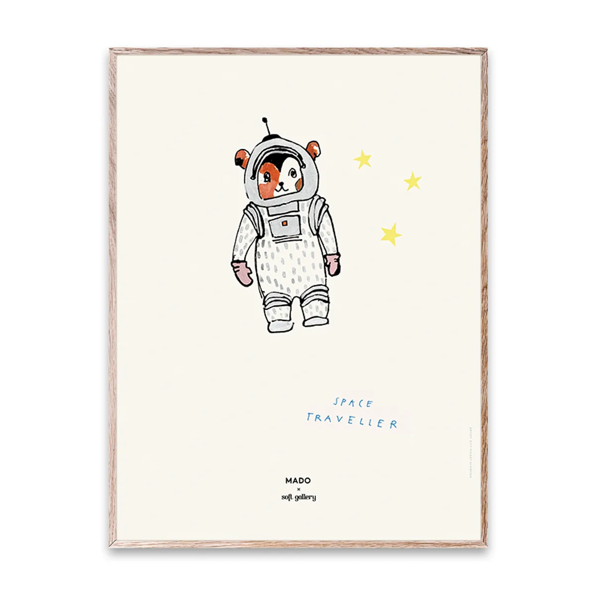 Paper Collective Space Traveller poster 30x40 cm
