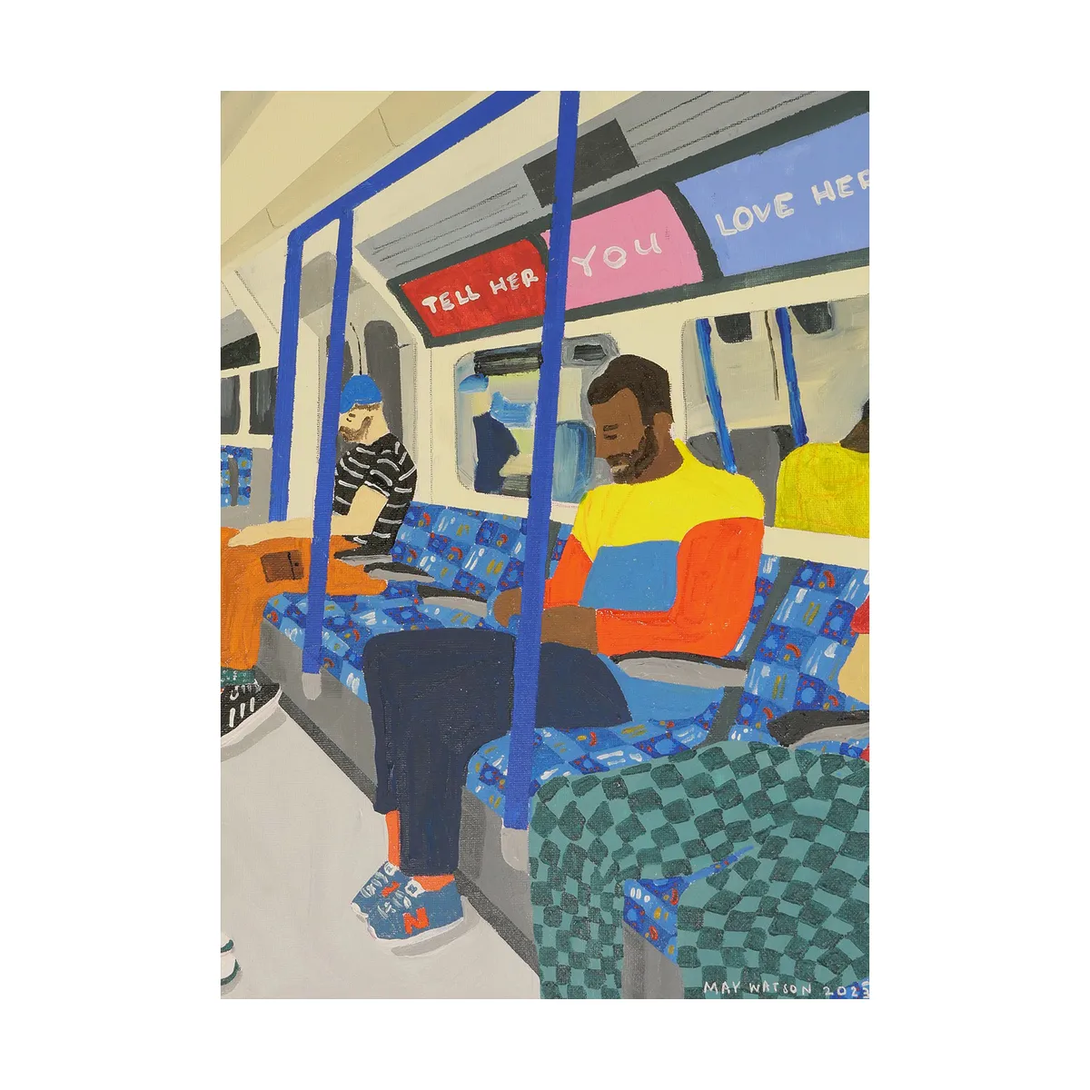 Paper Collective Tell Her You Love Her poster 50x70 cm