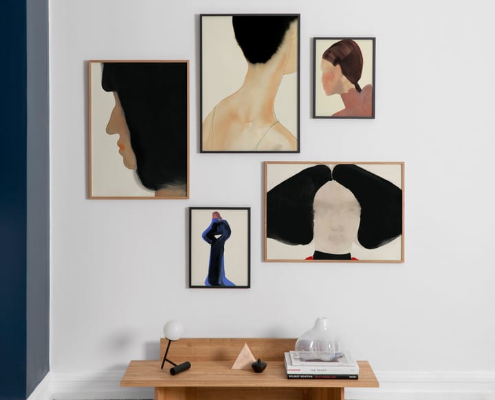 The Black Hair poster - 30x40 cm - Paper Collective