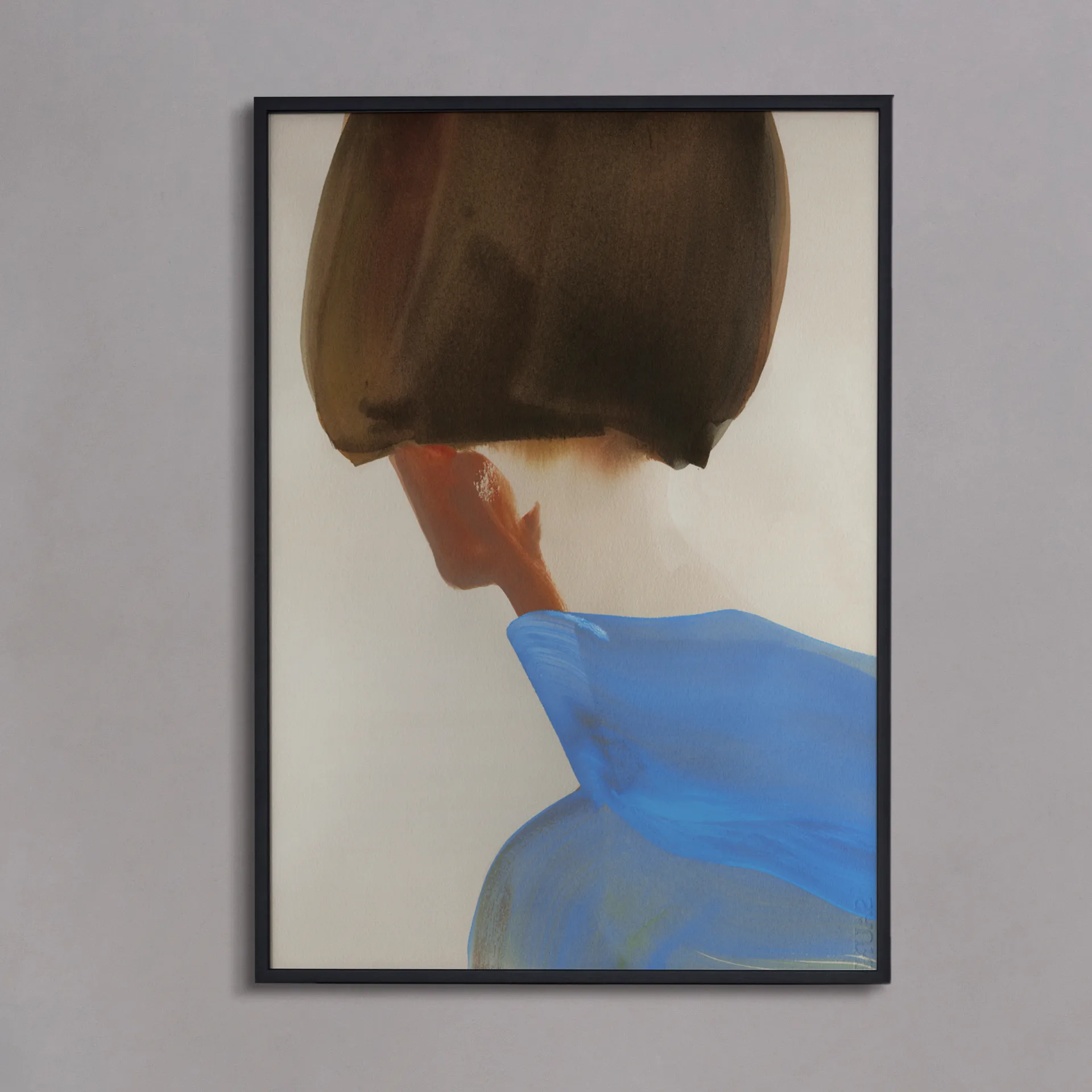 The Blue Cape poster, 50x70 cm Paper Collective