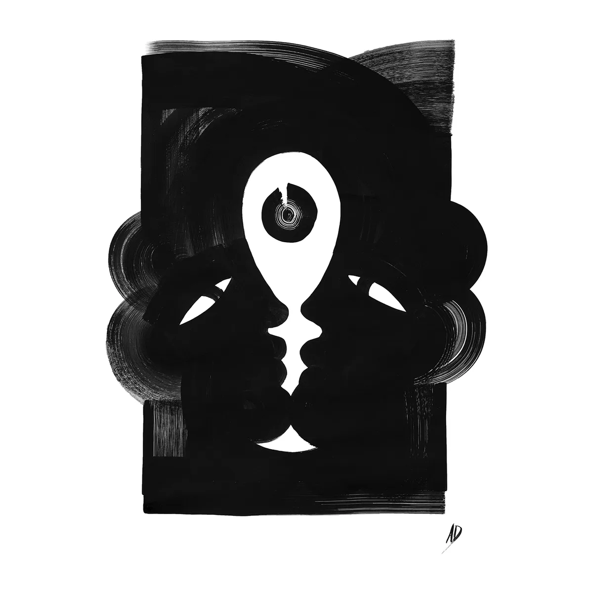 Paper Collective Totem 02 poster 30x40 cm