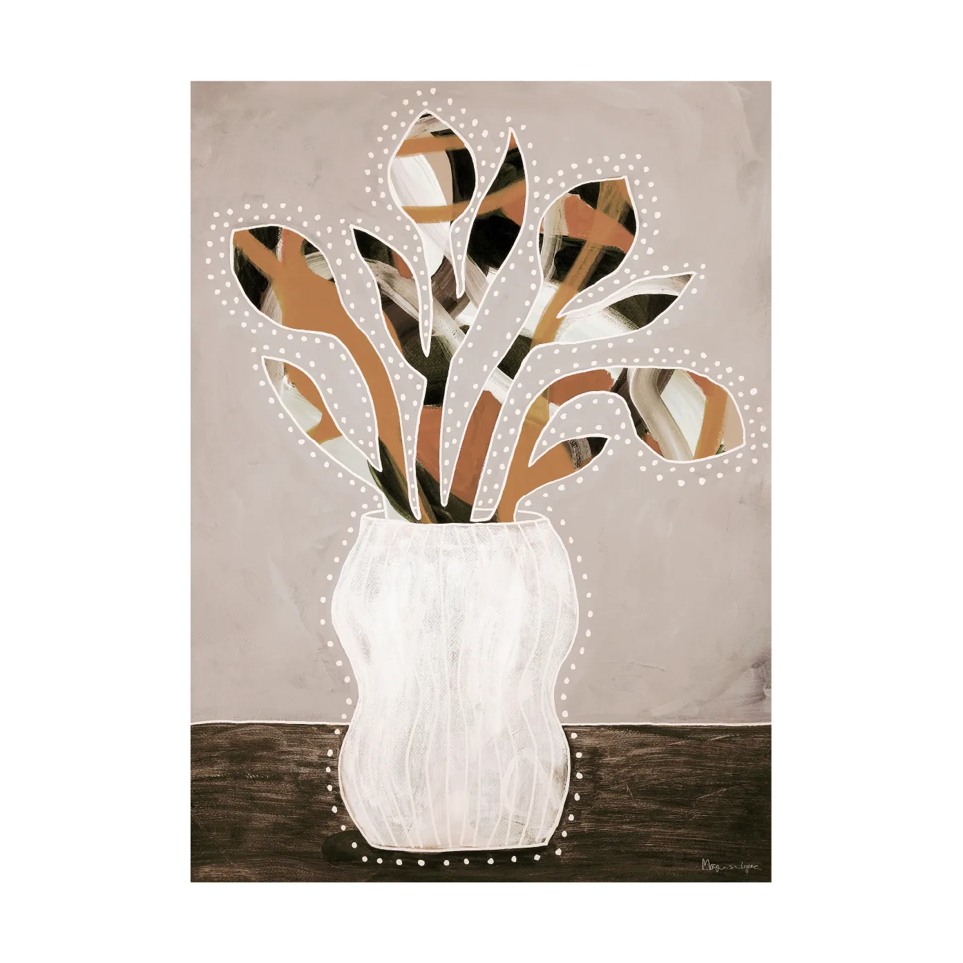 Tulips poster, 50x70 cm Paper Collective