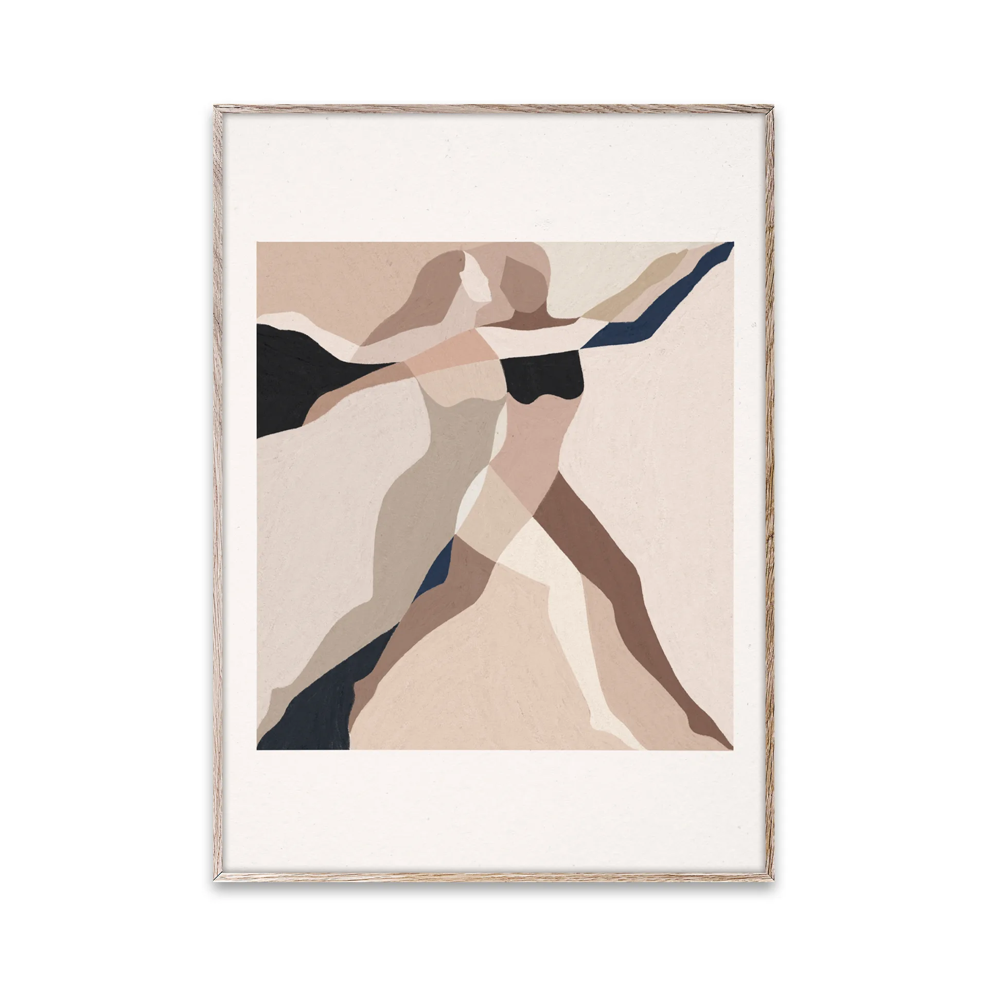 Two Dancers poster, 30x40 cm Paper Collective
