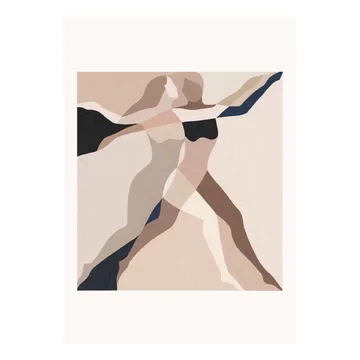 Two Dancers poster - 30x40 cm - Paper Collective