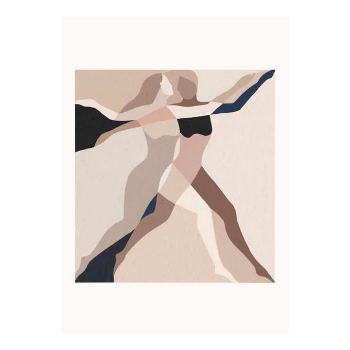Two Dancers poster - 50x70 cm - Paper Collective