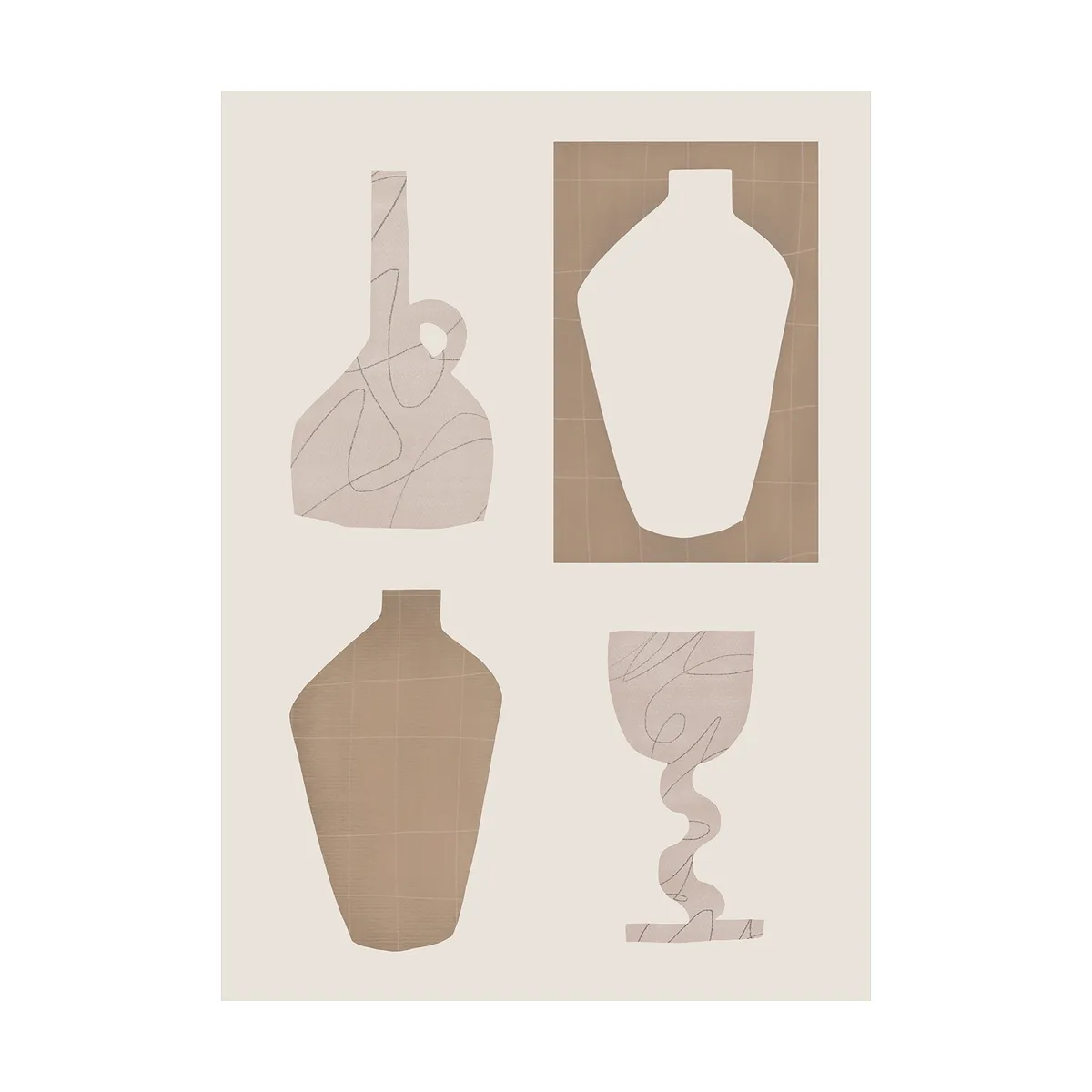 Paper Collective Vessel 01 poster 50x70 cm