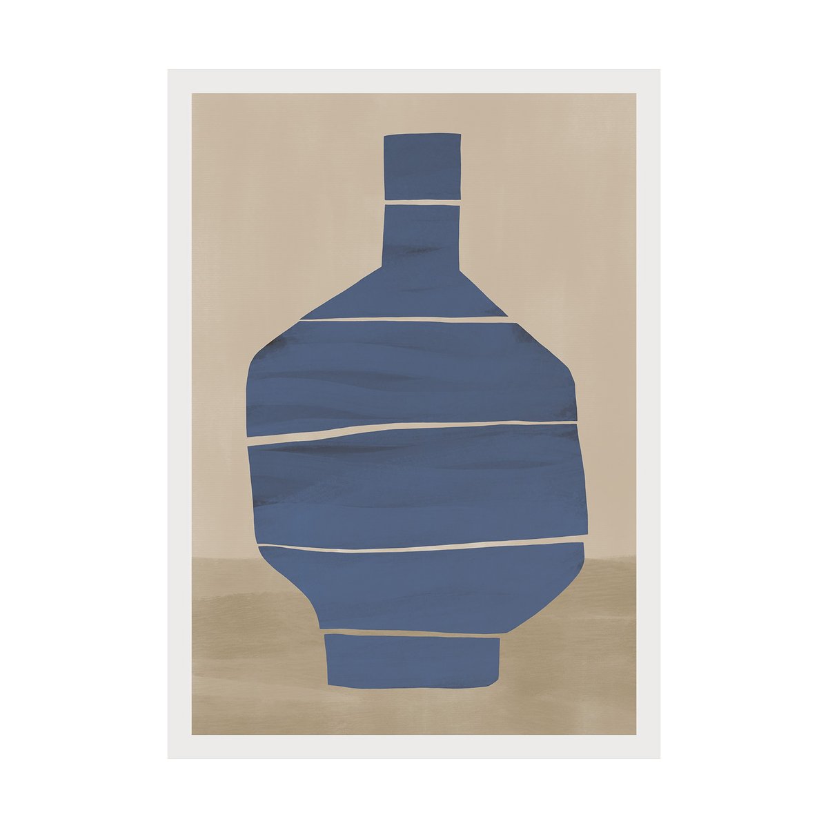 Paper Collective Vessel 03 poster 30x40 cm | Skandinavisk Design | Posters | Blå