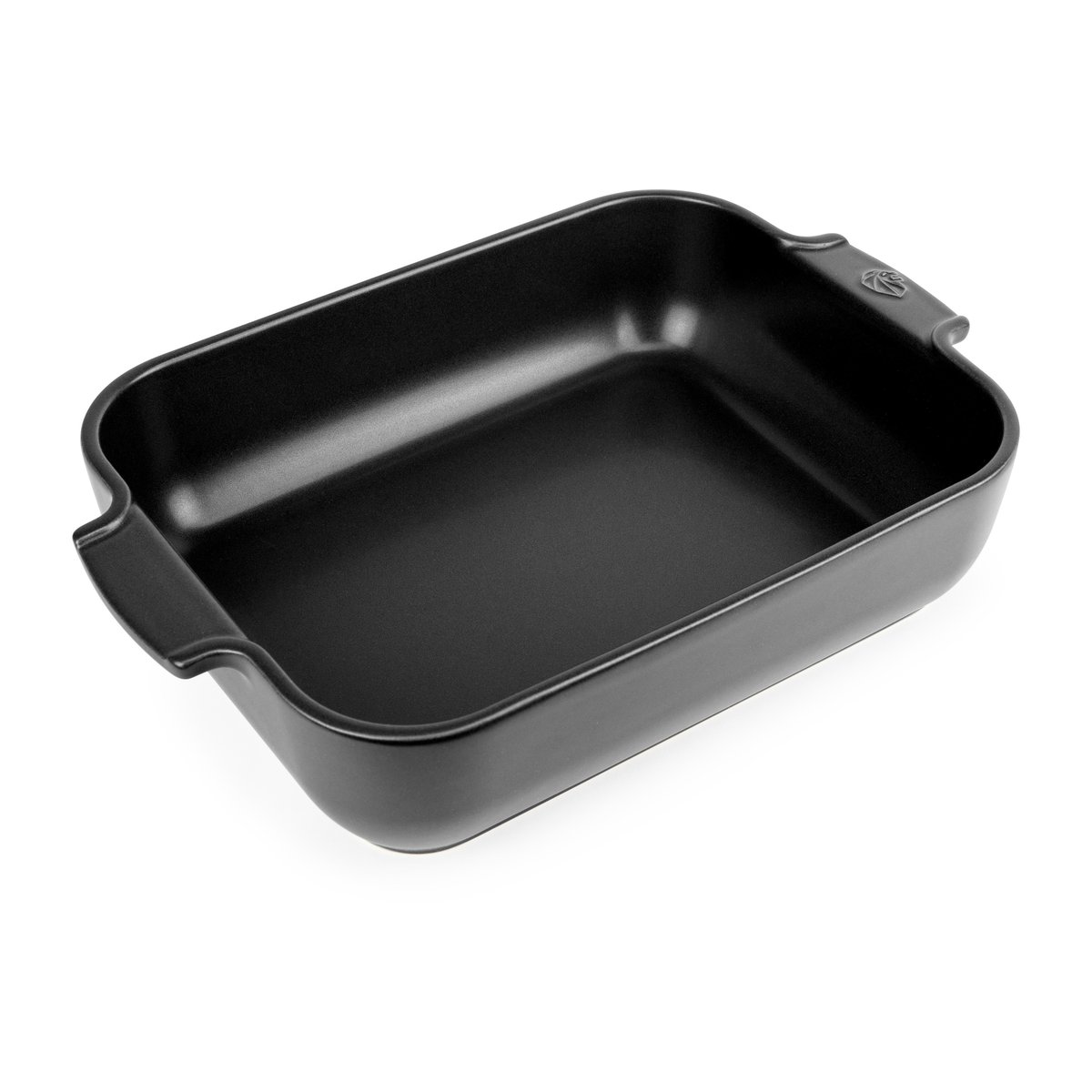 Peugeot Appolia keramikform 16x25 cm Satin black | Skandinavisk Design | Ugnsformar | Svart