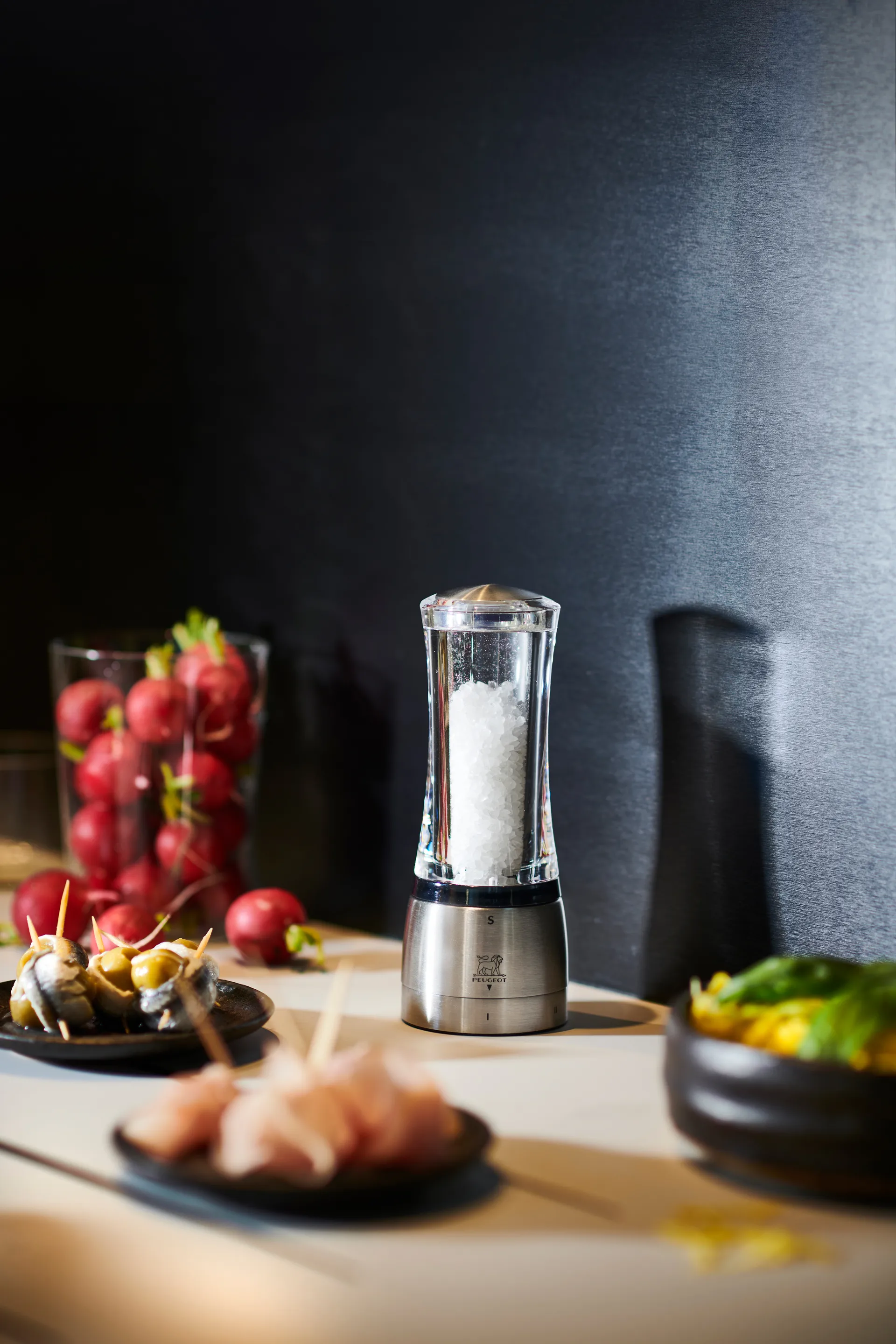 Daman Z saltkvarn 16 cm, Black Peugeot