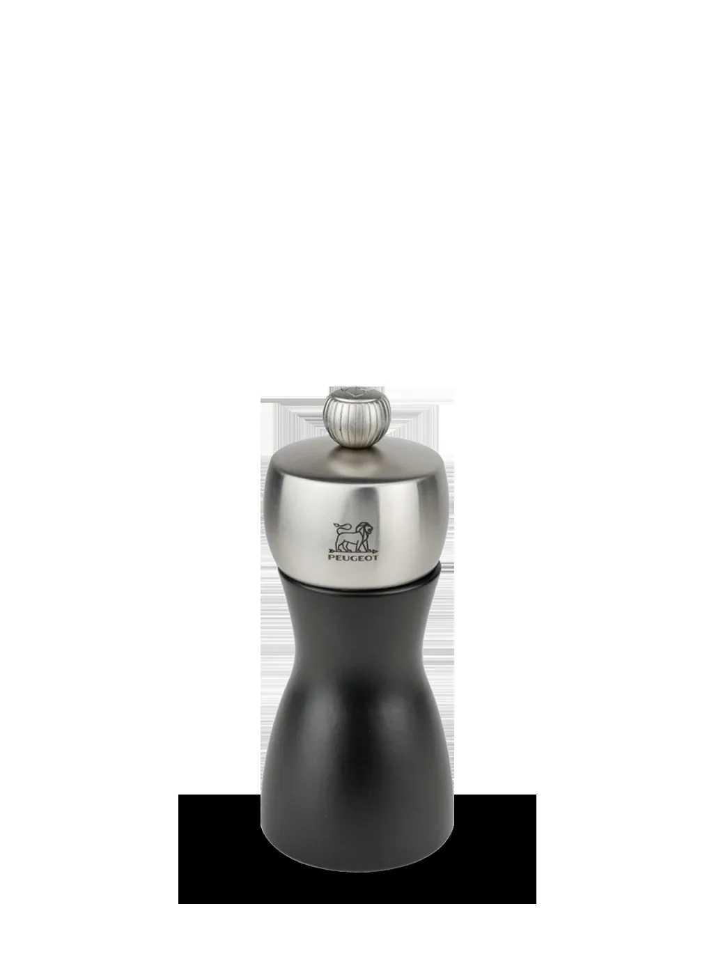 Peugeot Fidji saltkvarn 12 cm Trä-stål matt svart