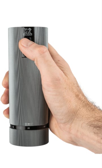 Line Z DUO Electric salt-och pepparkvarn 2 delar - Aluminium-carbon - Peugeot