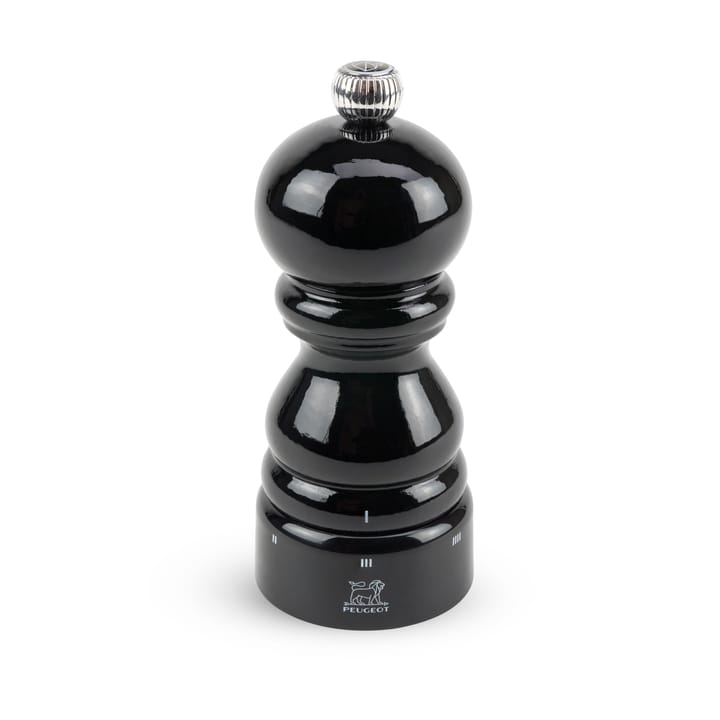 Paris u'Select Z saltkvarn 12 cm - Lacquered black - Peugeot