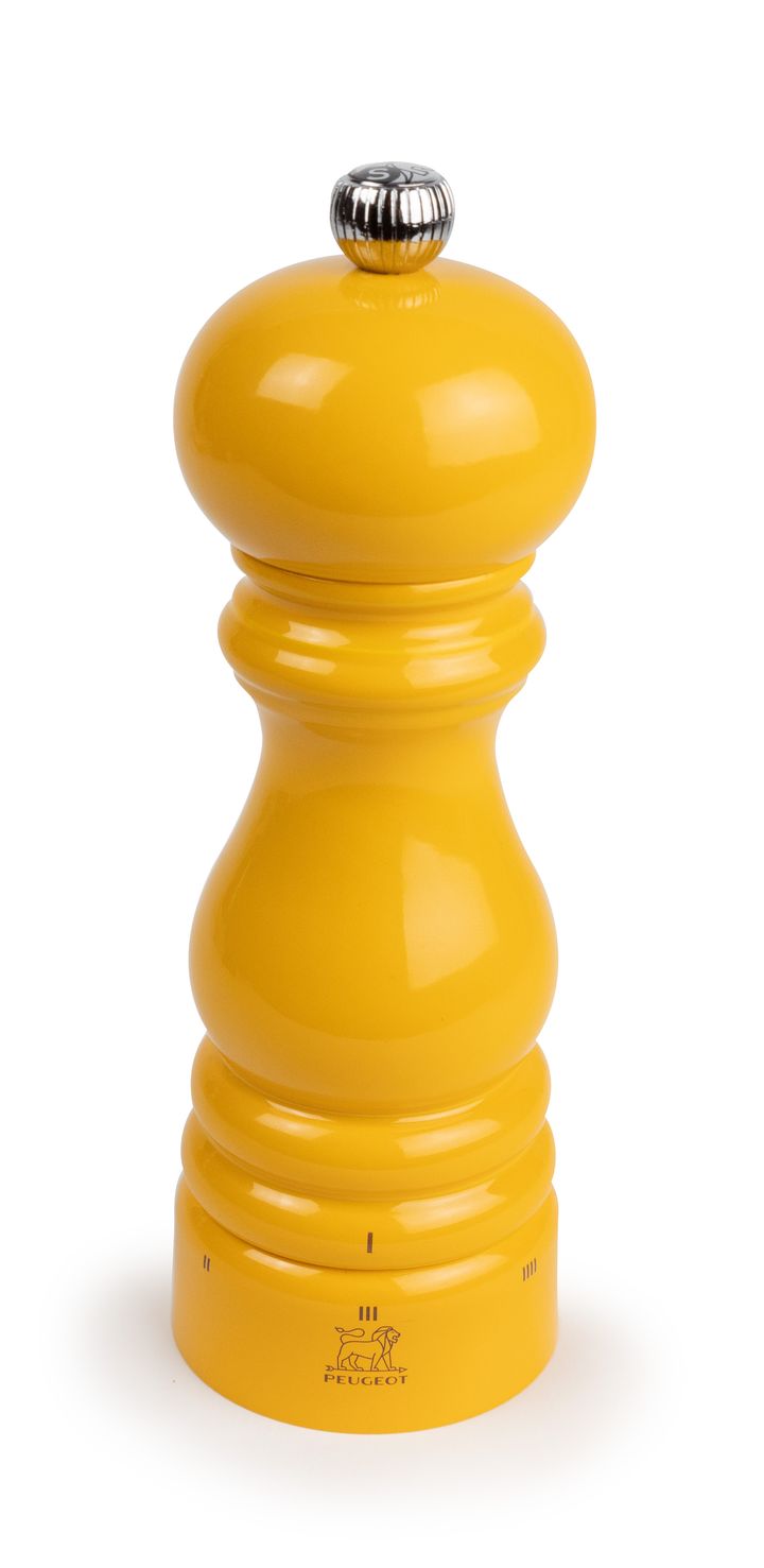Parisrama saltkvarn 18 cm - Trä-yellow saffron - Peugeot