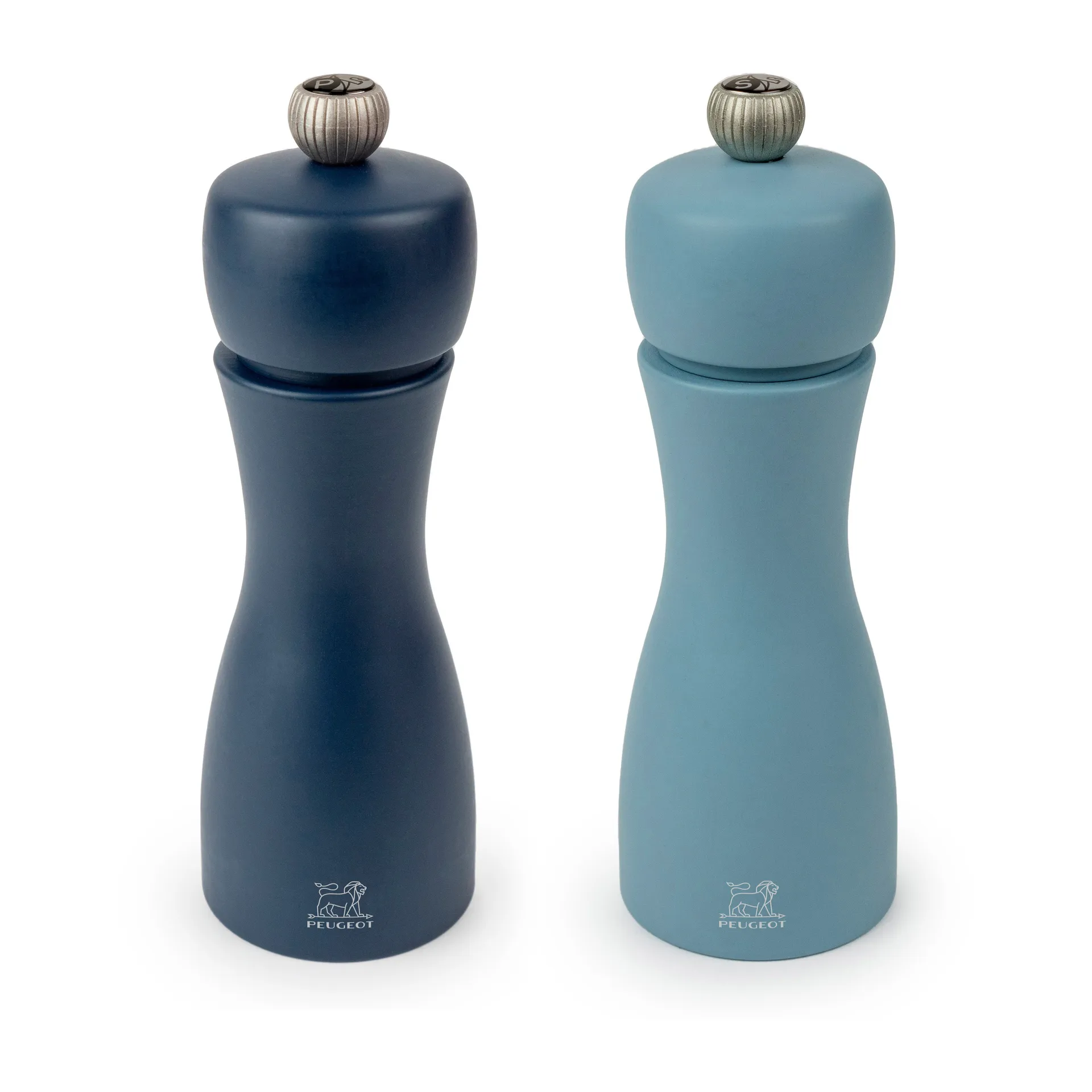 Tahiti set Air salt- och pepparkvarn 15 cm, Night & azur Peugeot