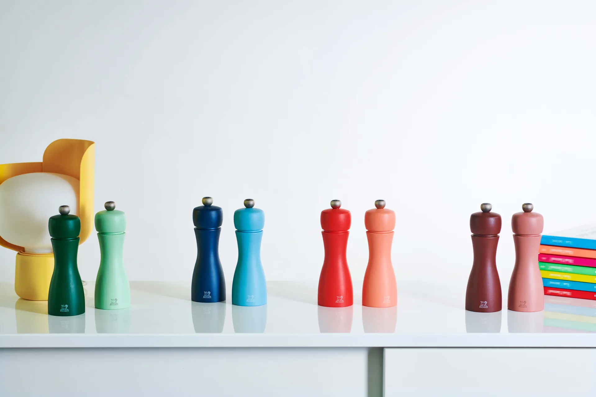 Tahiti set Fire salt- och pepparkvarn 15 cm, Bricks & flame Peugeot