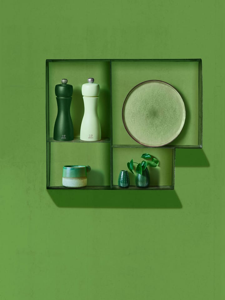 Tahiti set Water salt- och pepparkvarn 15 cm, Moss & mint Peugeot