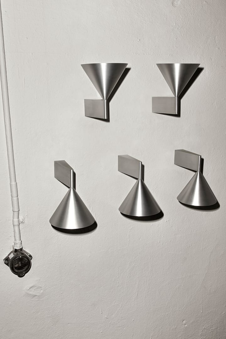 Apollo 14 vägglampa, Aluminium Pholc