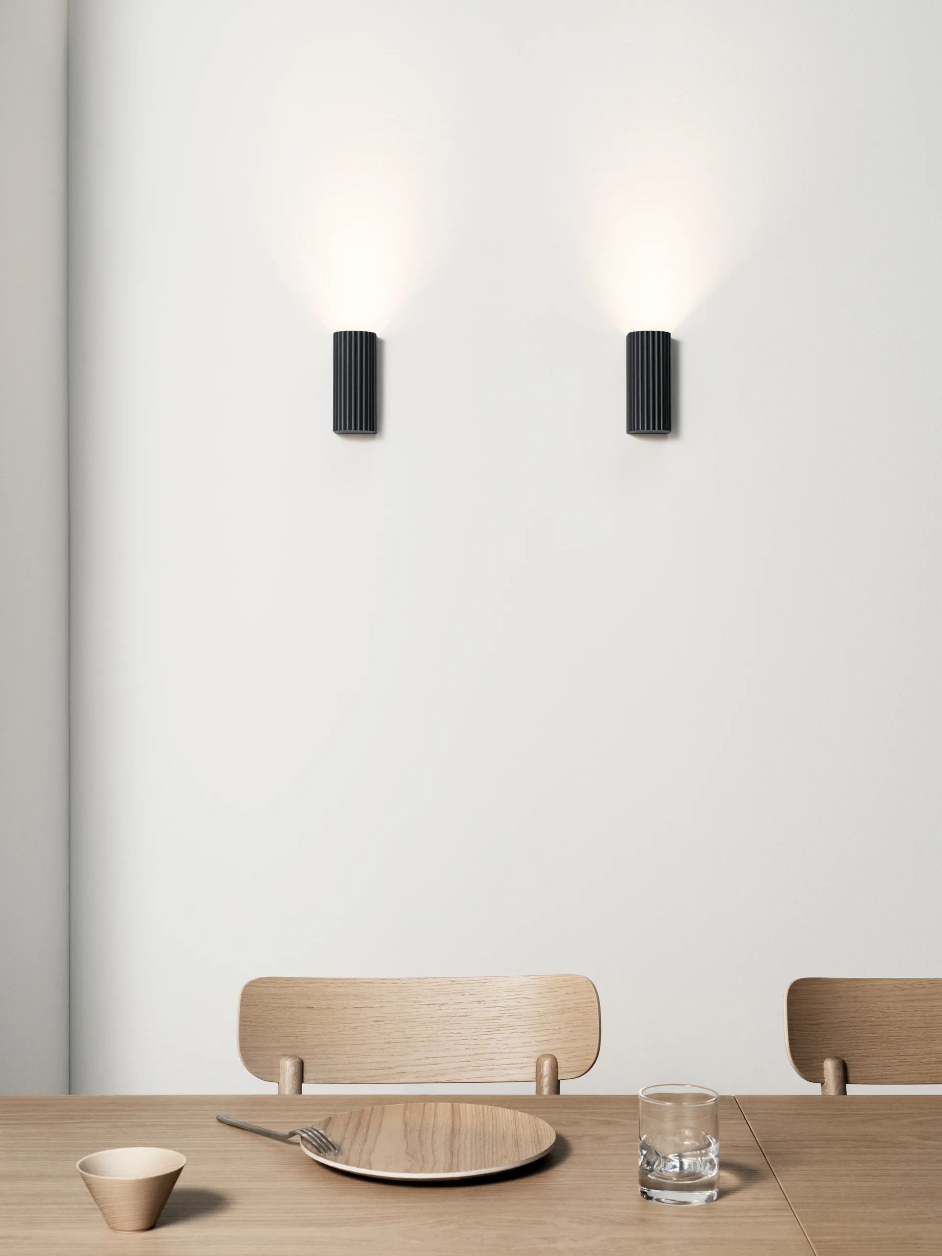 Donna 15 vägglampa, Amber green Pholc