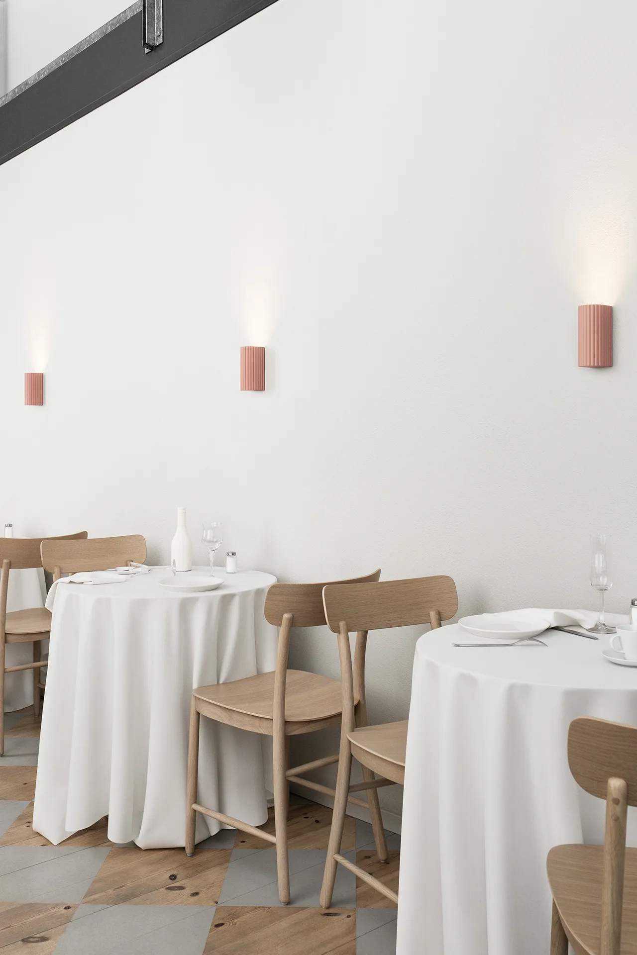 Donna 15 vägglampa, Blush Pholc