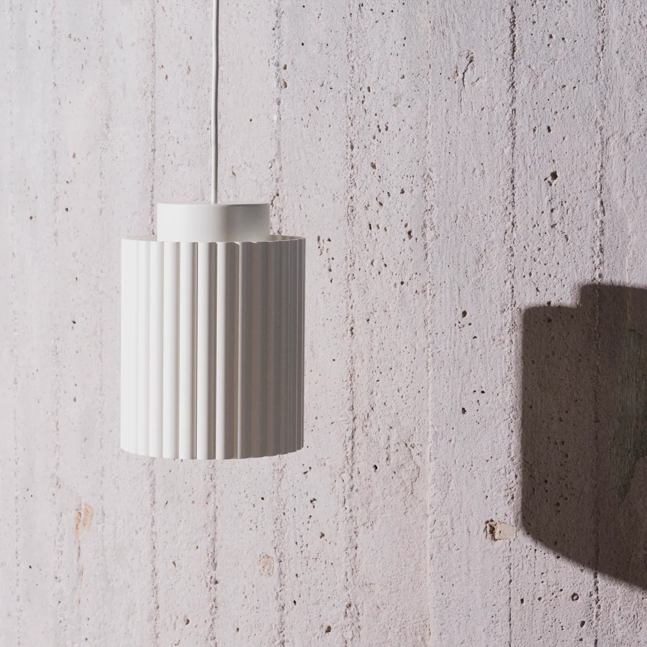 Donna 18 taklampa, Linen Pholc