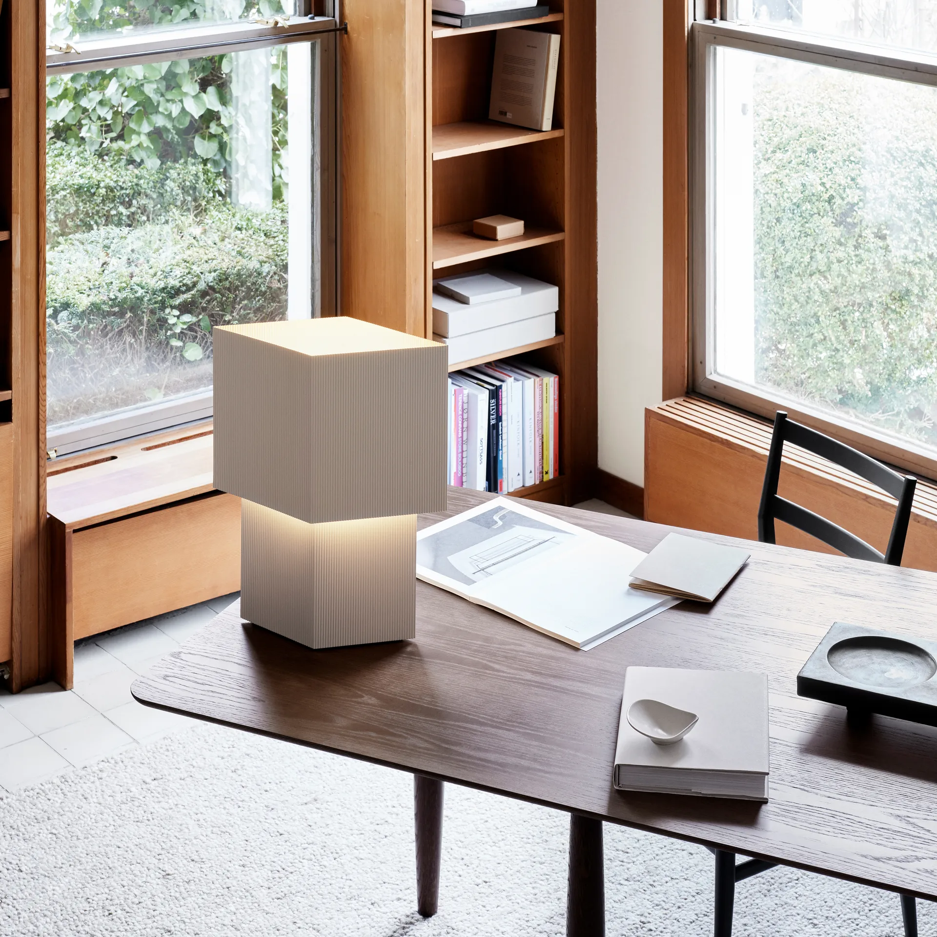 Romb 48 bordslampa, Cotton Pholc