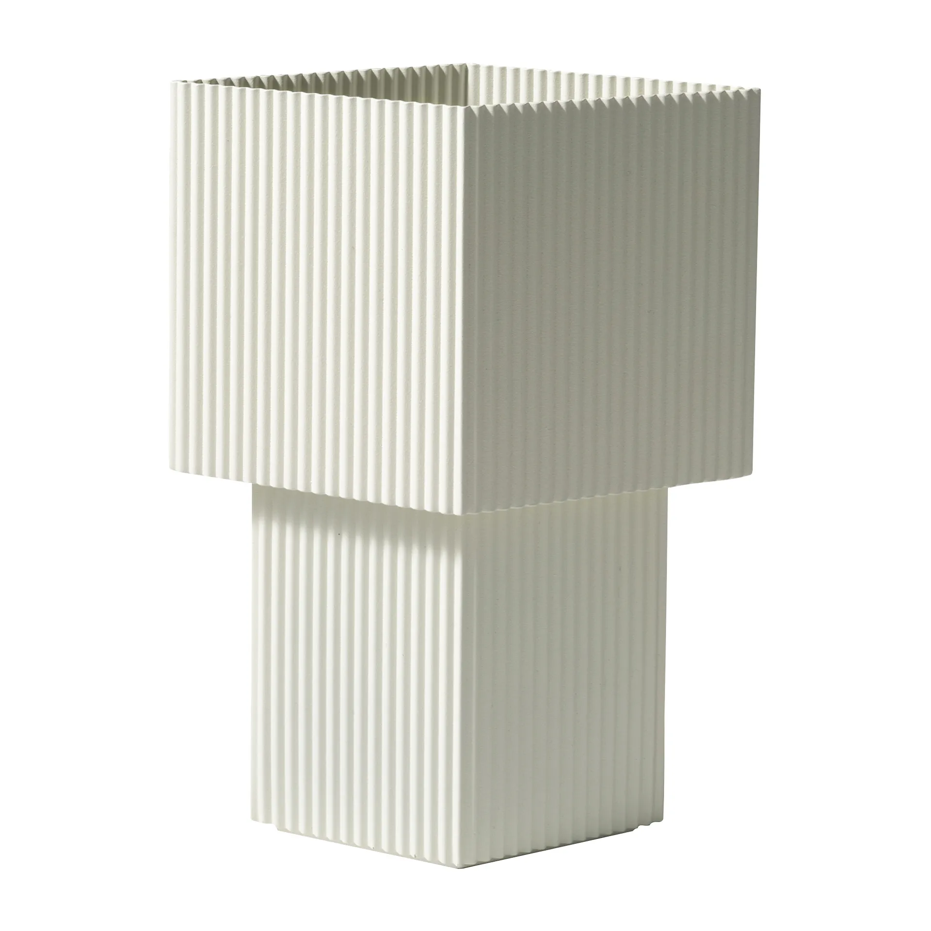 Romb Mini portabel bordslampa 19 cm, Cotton Pholc