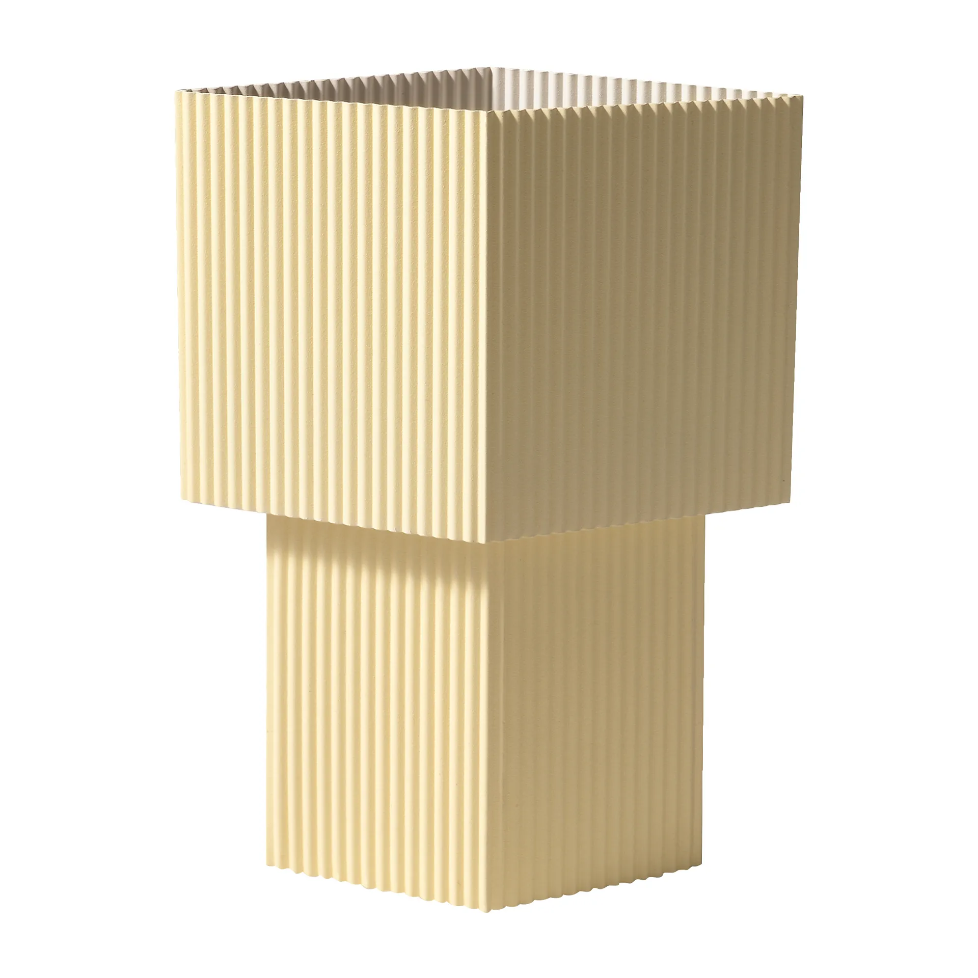 Romb Mini portabel bordslampa 19 cm, Vanilla Pholc