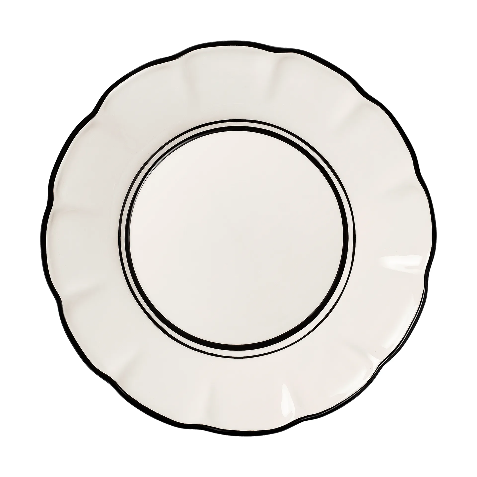 Bistro tallrik, Black, 28cm Pick a Poppy