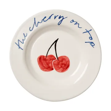Cherry tapastallrik - Red, 15 cm - Pick a Poppy