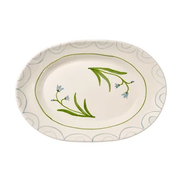 Cottage flower Blue Bell serveringsfat - Light Blue, 38.5 cm - Pick a Poppy