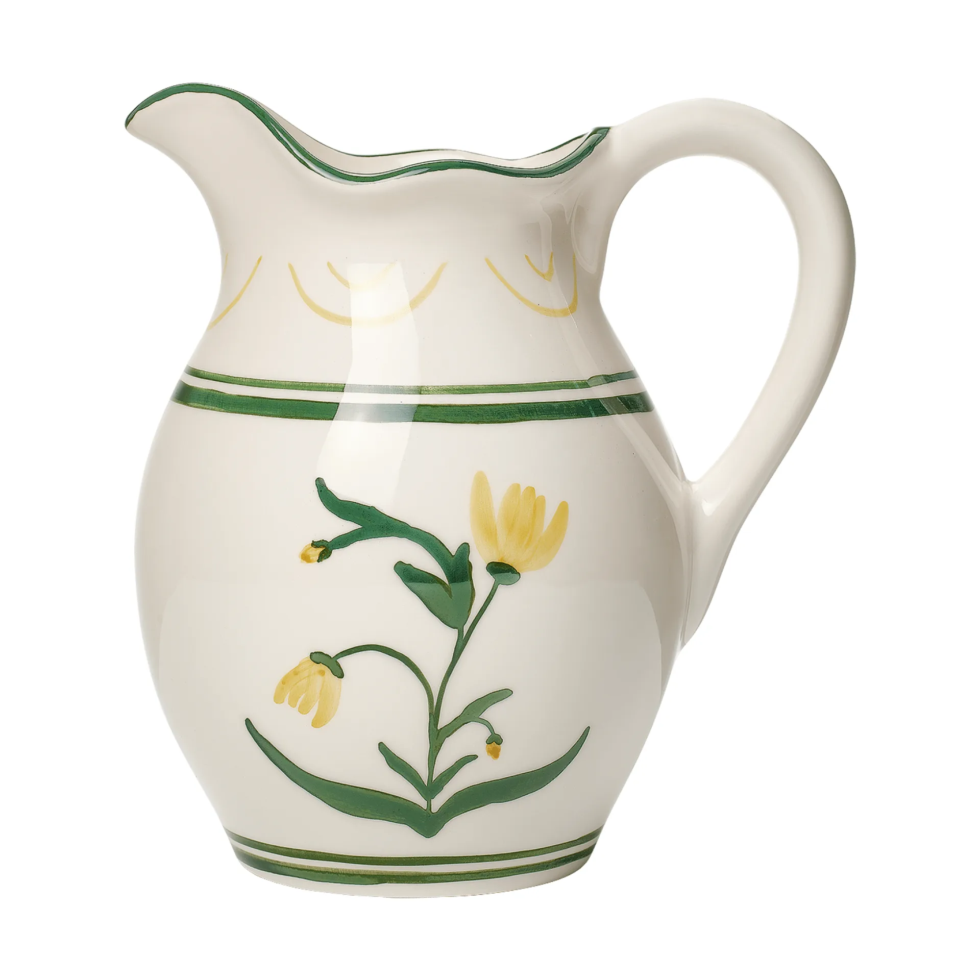 Cottage Flower kanna, Yellow, 20x10 cm Pick a Poppy
