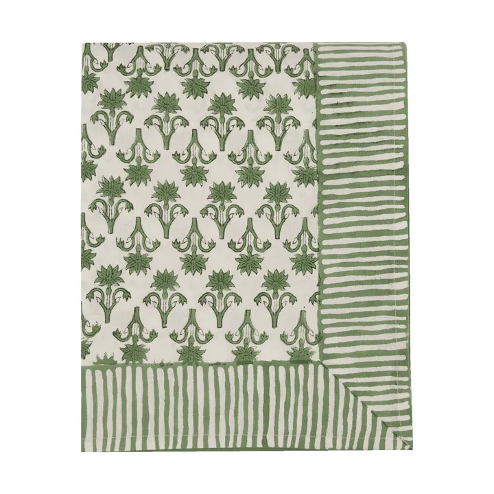 Lily bordsduk - Green, 250x150 cm - Pick a Poppy