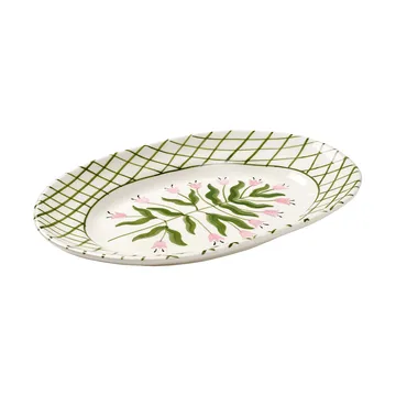 Madelen Möllard Tulip serveringsfat - Green, 38.5 cm - Pick a Poppy