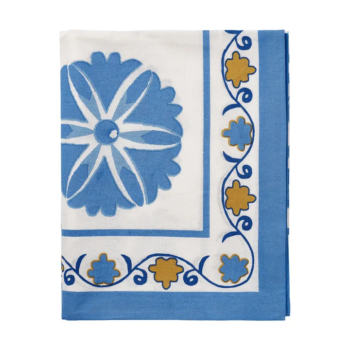 Suzani bordsduk - Blue, 350x150 cm - Pick a Poppy