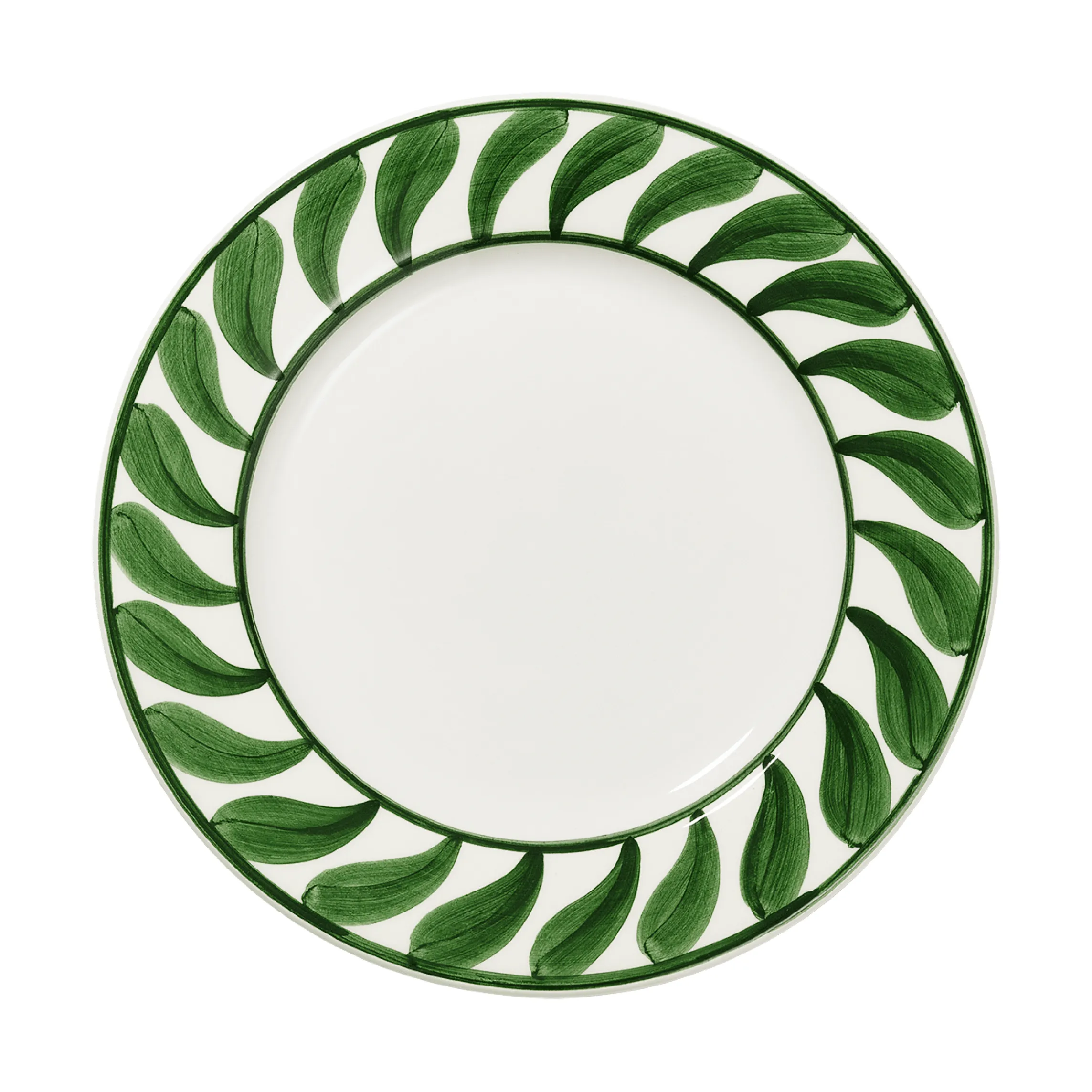 Swirl tallrik, Green, 28 cm