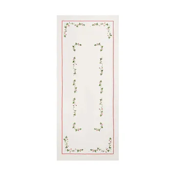 Wild Strawberry bordsduk - Red, 350x150 cm - Pick a Poppy