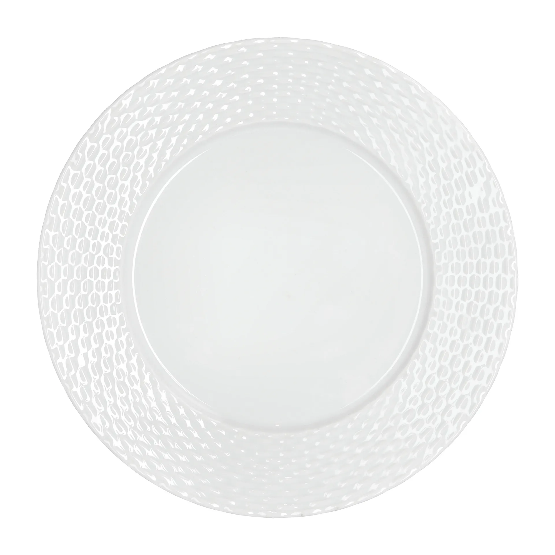 Basket tallrik Ø22 cm, Vit Pillivuyt
